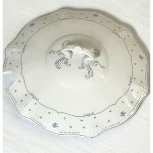 Lid for Tureen Fleur De Lis Blue by Tirschenreuth Replacement Lid Only